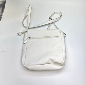 Kenneth Cole reation white crossbody purse